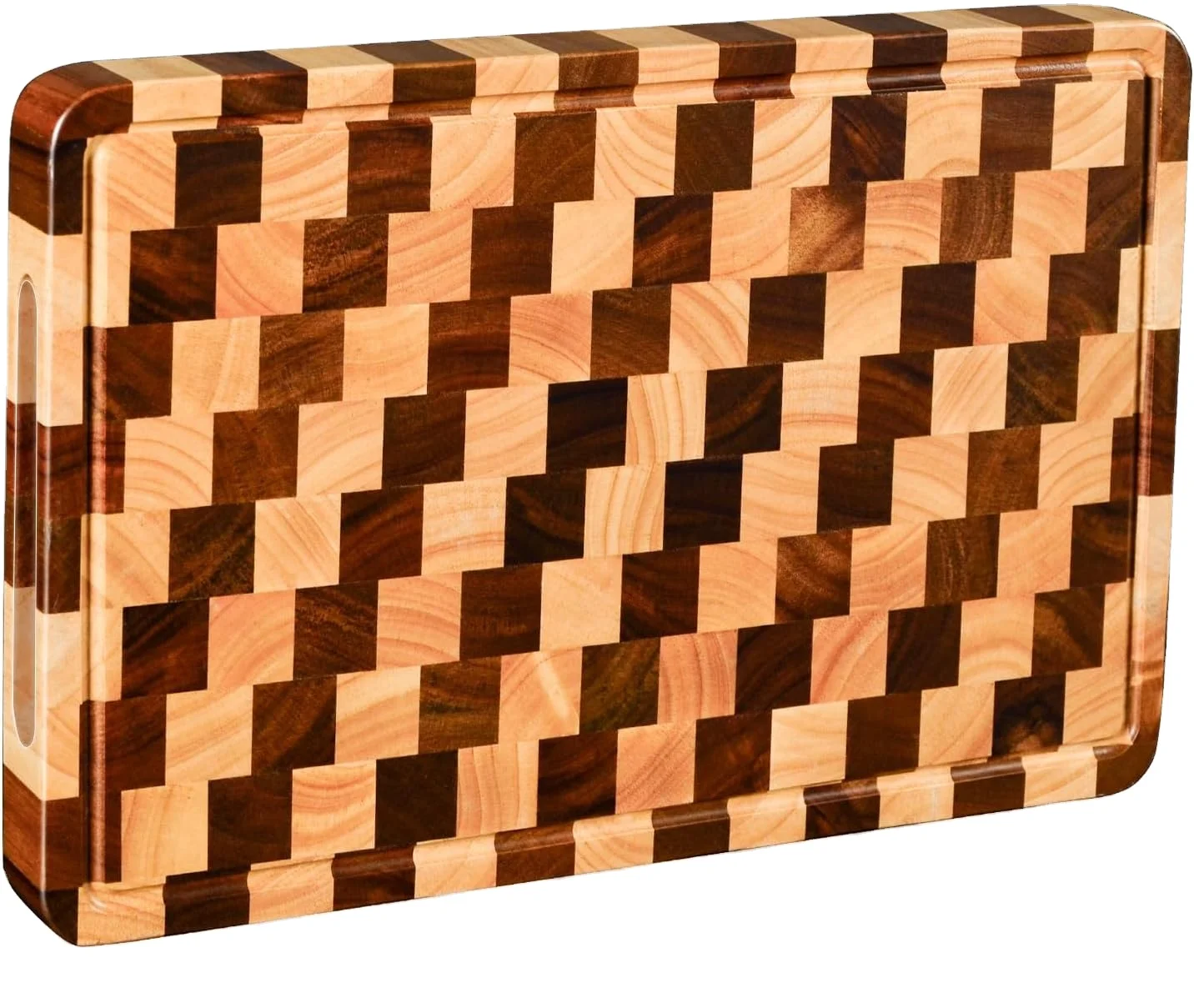 Wood acacia cutting board, multi-purpose kitchen with juice sink  Cutting board