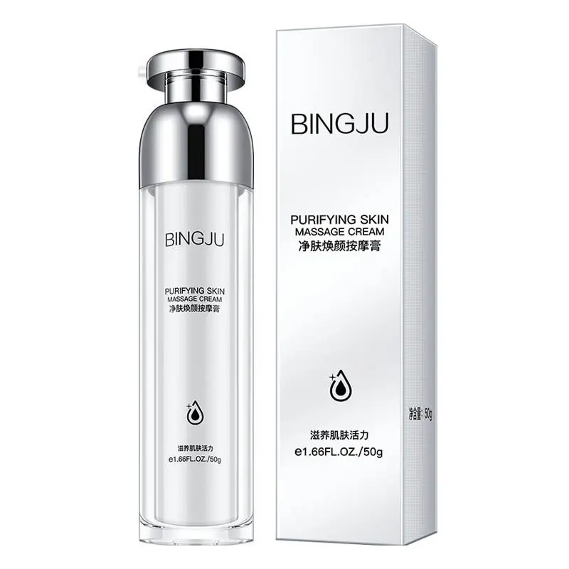 OEM Private Label skin care hyaluronic Acid face body massage cream moisturizing lotion facial massage cream for oily skin