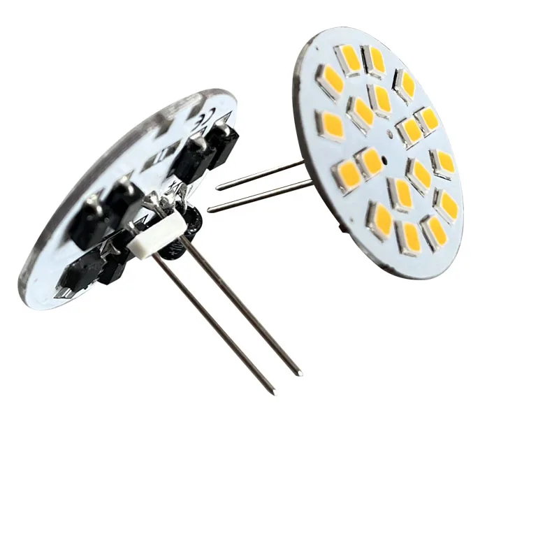 PCB LED G4 Lamp Replacement 12V Pin LED Bulb 30mm Round Disc Lamp