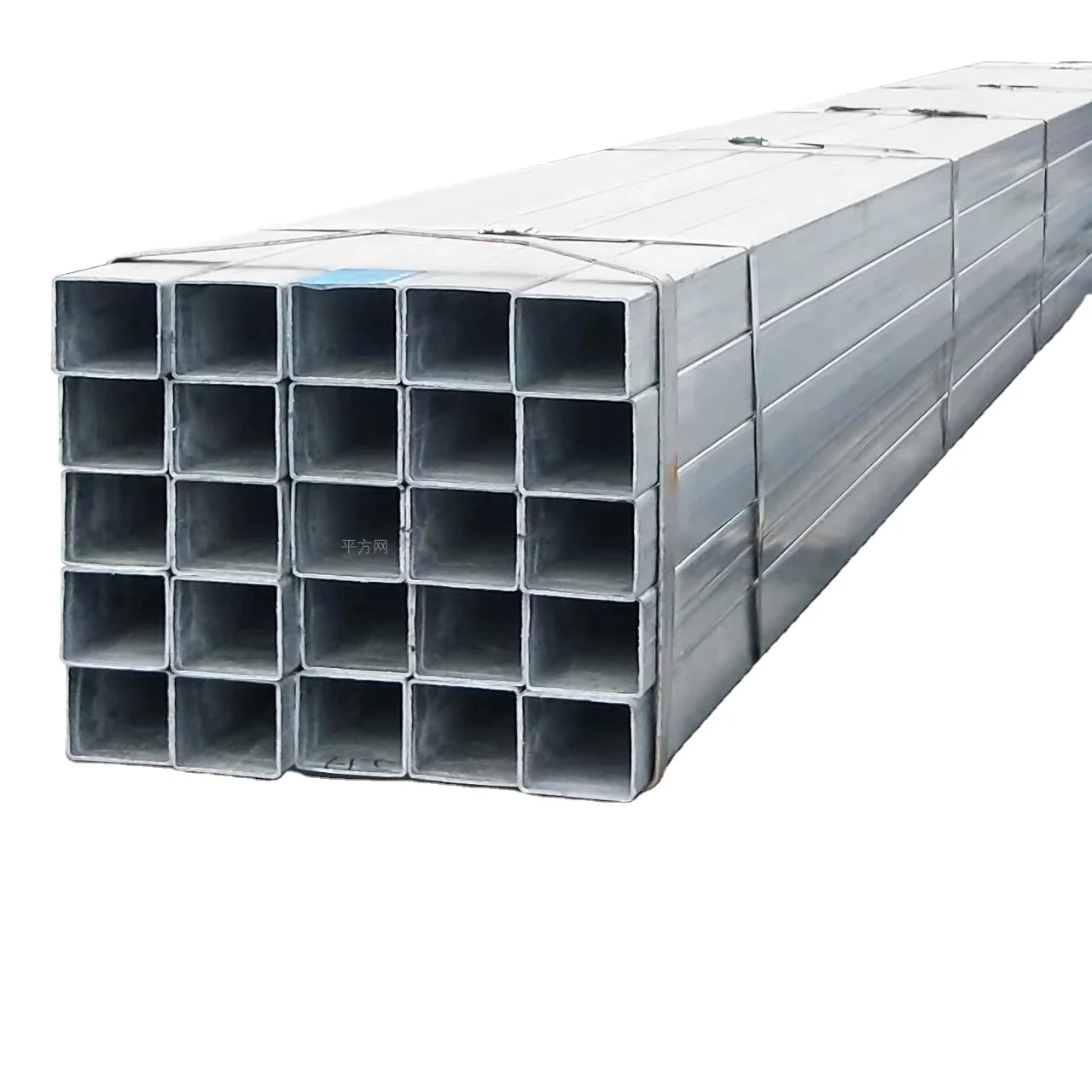 Hot Dipped Galvanized Steel Square Pipe ASTM A53 Galvanized Carton Tube