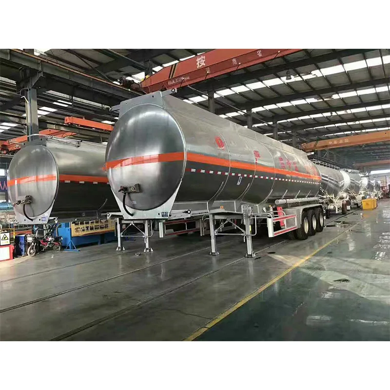 Kungfu factory customized oil tank truck fuel tank truck semi trailer propane tank semi trailer