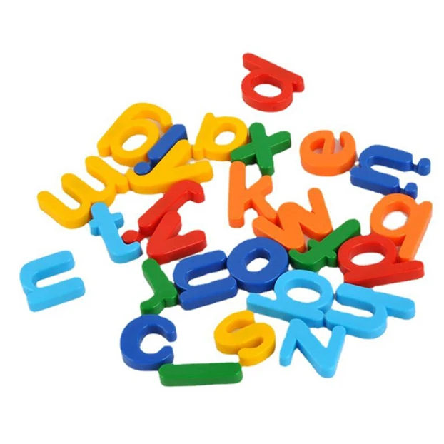 Magnetic Letters Numbers Alphabet ABC Colorful 123 Refrigerator Fridge Magnets for Vocabulary Educational Toy Set