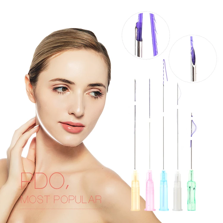 Best face barbed cog thread plla thread lift