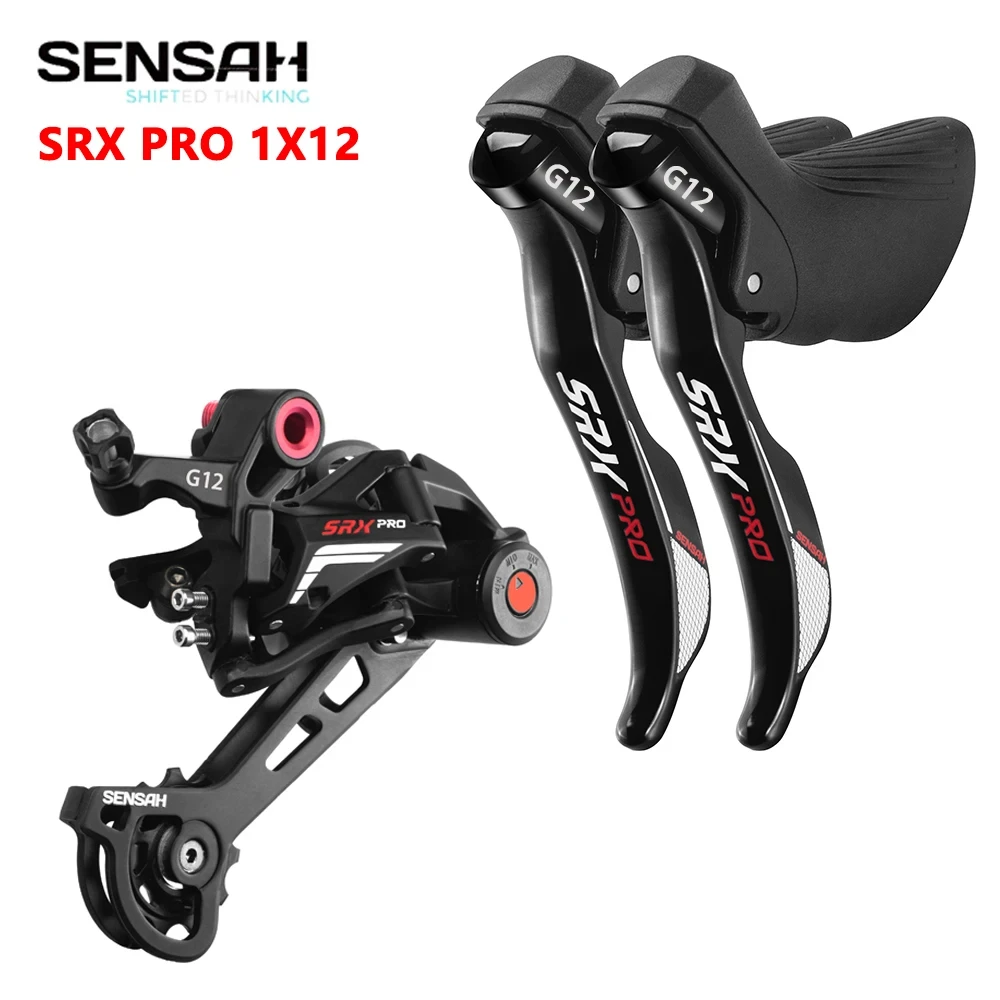 SENSAH SRX PRO 1x12 Speed, R/L Shifter Derailleurs 2022 Models 12V Gravel-Bikes Cyclo-Cross New