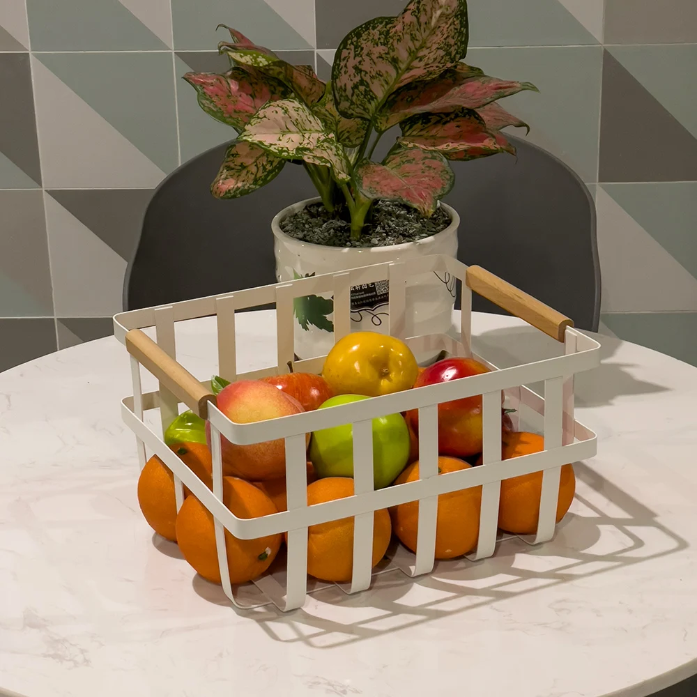 The Lowest Price China Manufactory Kitchen Unique Vegetable Shelves Storage Rack Fruit Basket Stand Vegetable Bask Display Rack
