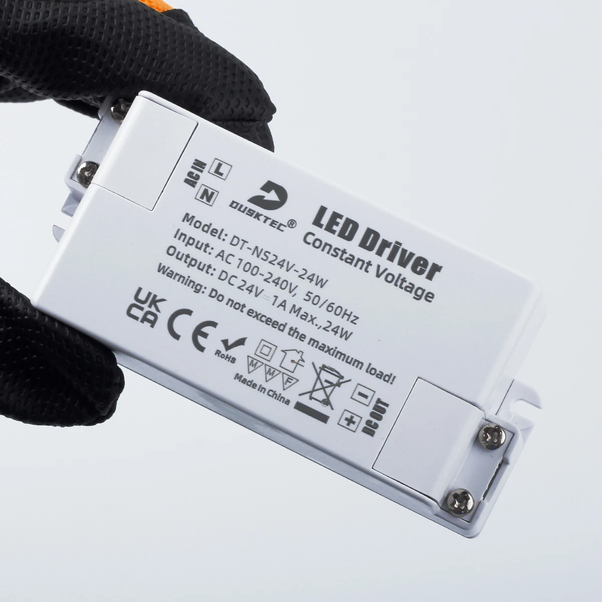 DUSKTEC Индивидуальный Светодиодный драйвер для промышленного освещения светодиодный прожектор светодиодной