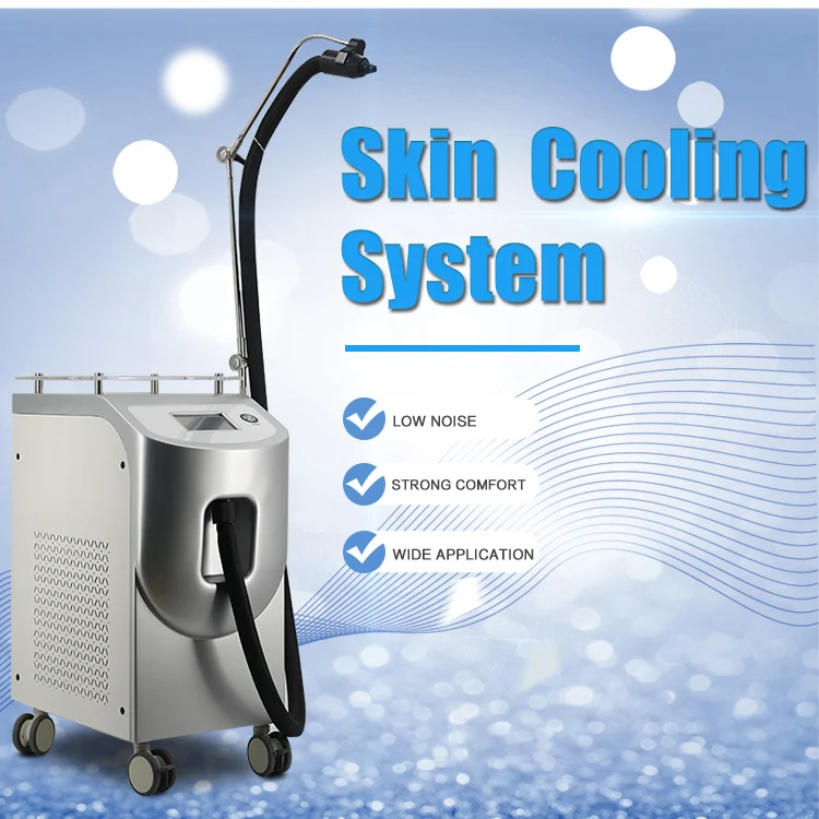 Newest popular equipment cryo chiller beauty air cooler cooling skin system machine for laser treatments