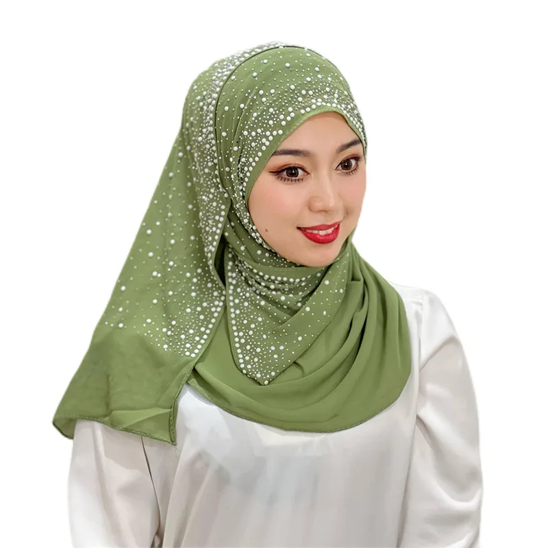 Viscose Premium Hot Stamping Styles magnite for satin silk muslim wedding dress with hijab  magnet pin rop islam