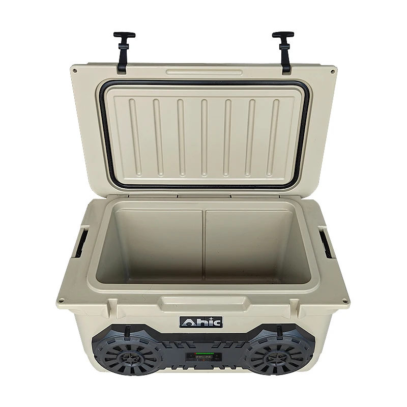 RH45S High Quality Waterproof Camping Kitchen Portable Cooler Ice Chest Cooler with Speakers
