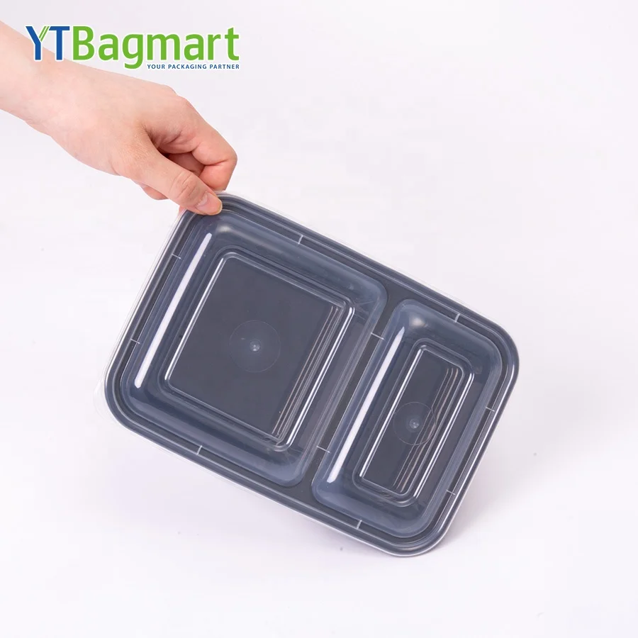 Leakproof Wholesale 16oz PP Plastic Disposable Food Microwavable Round Takeaway Bowls Hot Soup Meal Prep Container With Lid