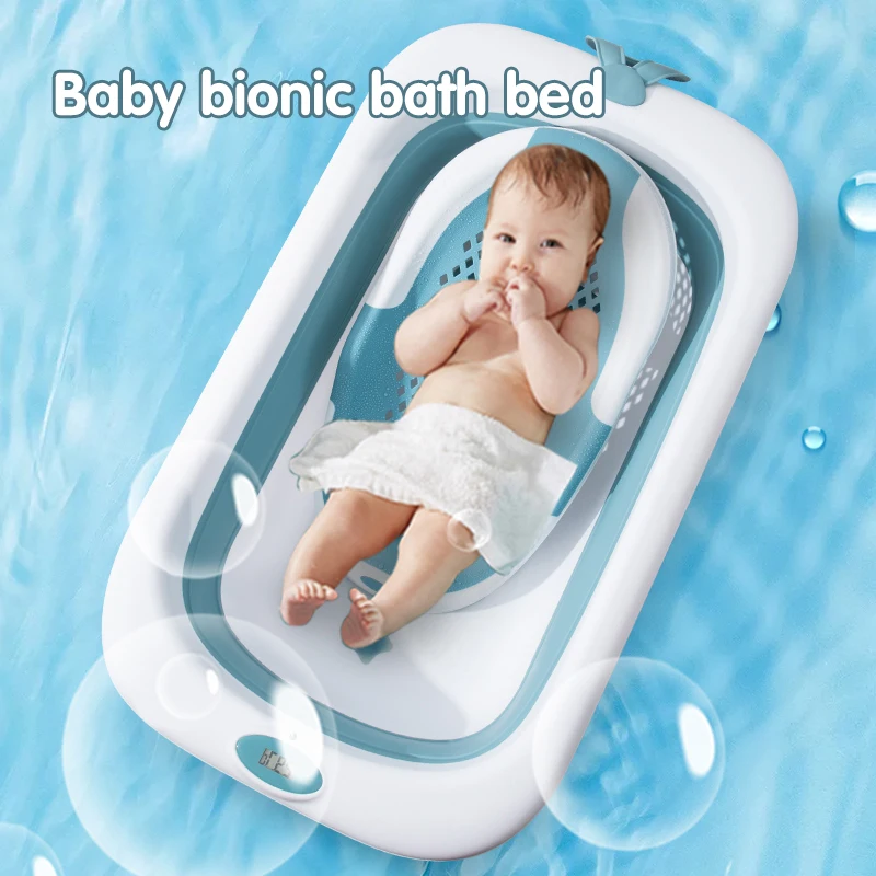 Hot sale popular plastic PP TPR foldable infant New Style Collapsible Portable Folding Foldable Baby Bathtub bath tub