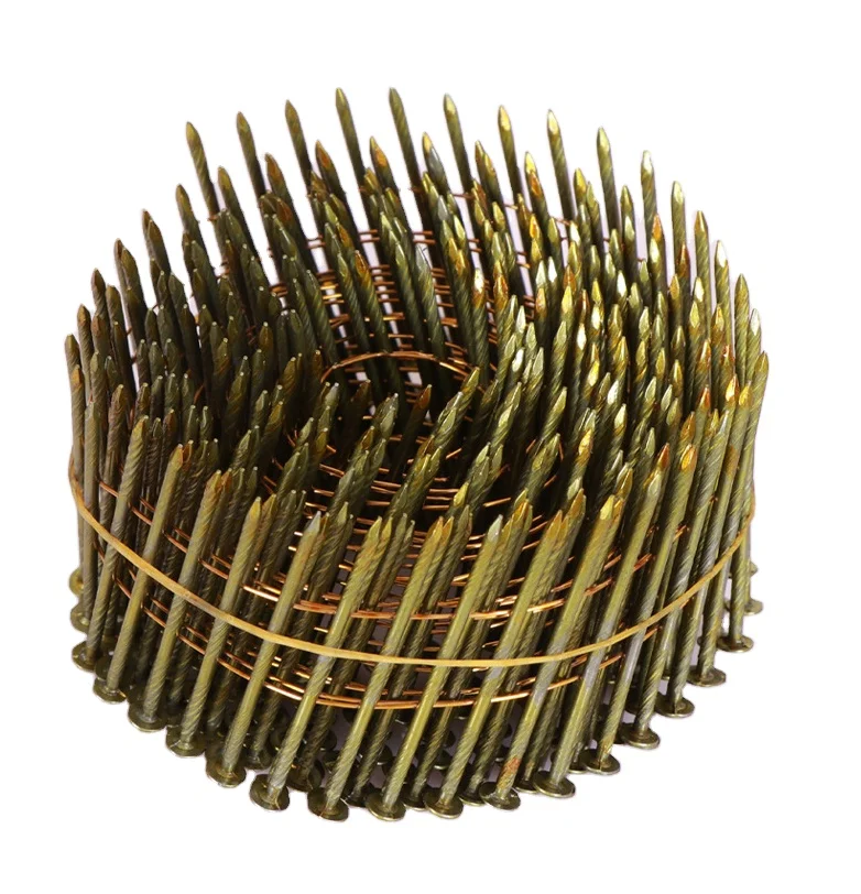 Painted Pallet coil nail wire Nail 114 Coil Roofing Nails