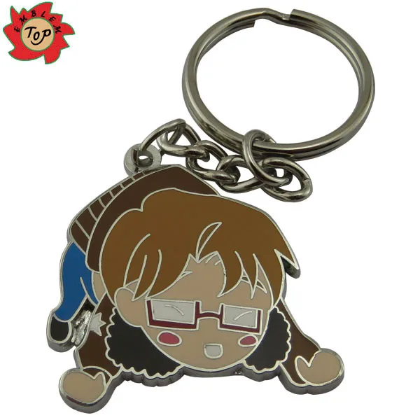 Promotional Activities Custom Logo Key Rings Accessories Cute Anime Car Other Design Charms Metal Key Chains keychain anime