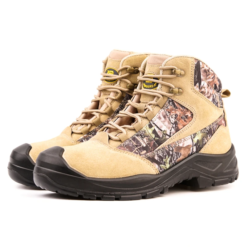 tactical  safety shoes new models man camo work shoes with metal toe  camouflage premium safety shoes