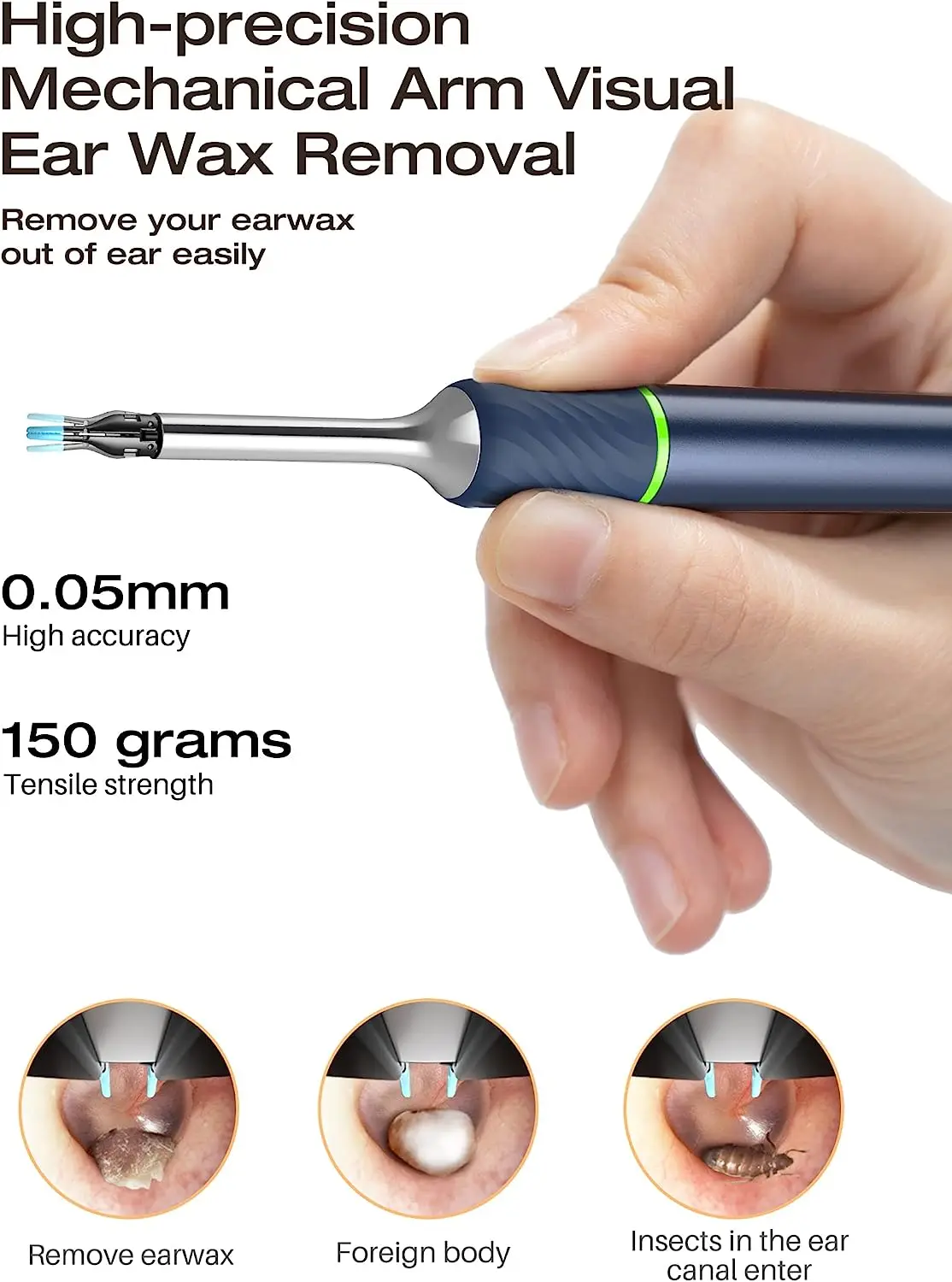 Note 5 Pro Ear Wax Removal Tool Ear Cleaner With Camera Wifi Pick Endoscope Gift