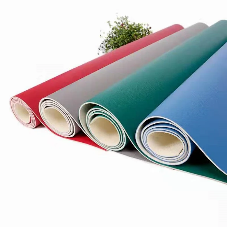 
vinyl roll floor for gyms litchi print 