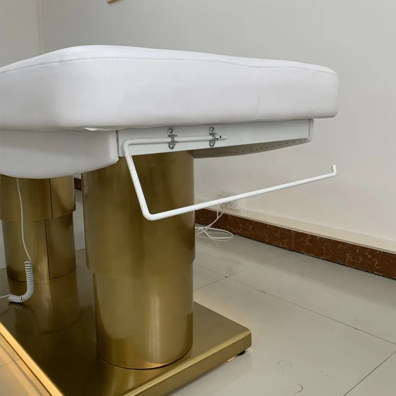 beauty spa gold facial tattoo bed massage couch table treatment chair beds thermal electric adjustable massage tables