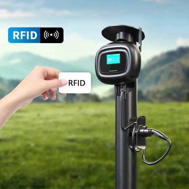 Khons Wall Mounted App Control Wallbox  32A Type 2 ac ev 3.7-22kw wall-mounted charging station Pile