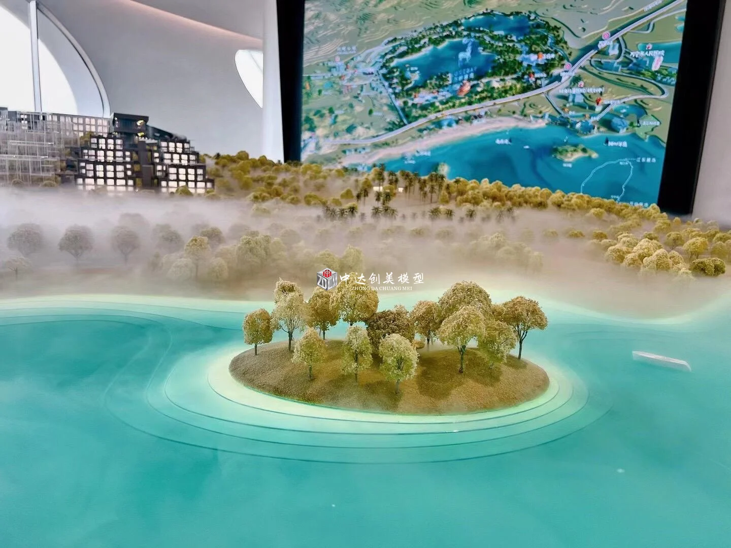 Дизайн экстерьера архитектурная масштабная модель Архитектурная 3d здания производство