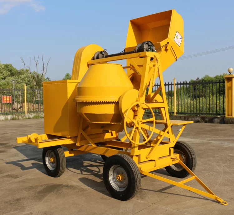 120L-750L мини-Бетономешалка с насосом для