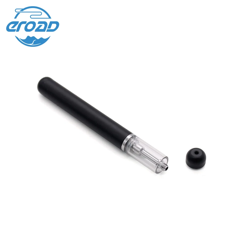 Hot new products CBD vape pen glass tip ceramic vape with 350mah buttonless battery