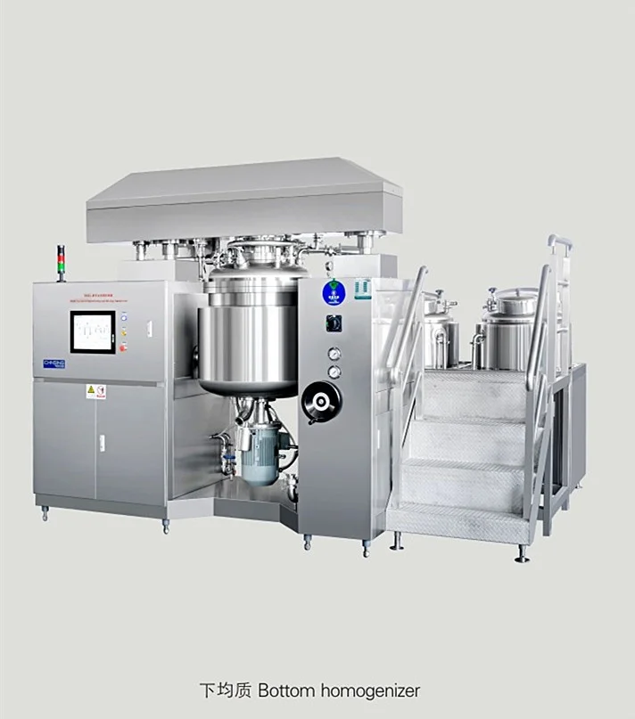 Cosmetics emulsifying machinery/Vacuum Emulsifying Mixer