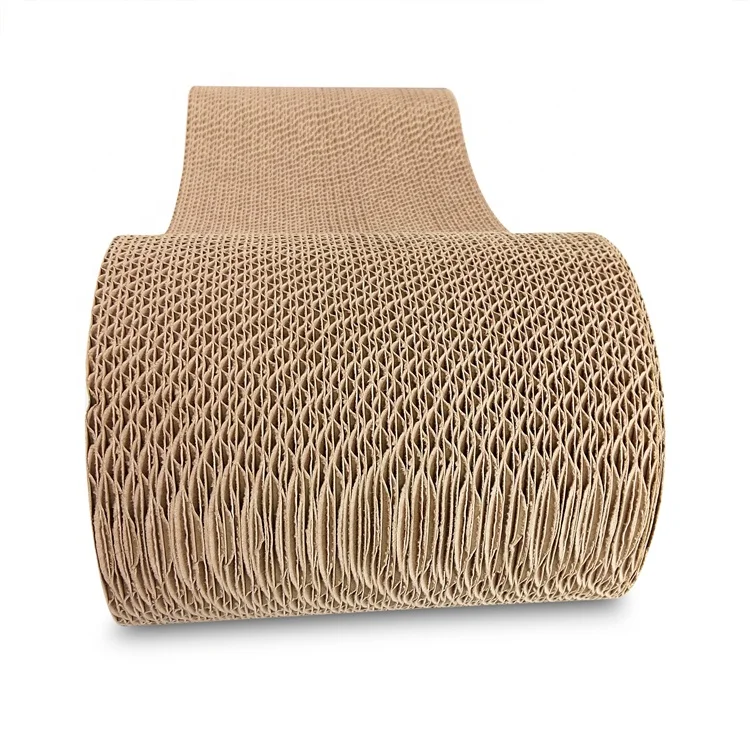 DEKU Ultimate Cat scratcher lounge 8 shape scratching furniture for cat scratch play perch Superior Cardboard cat toy