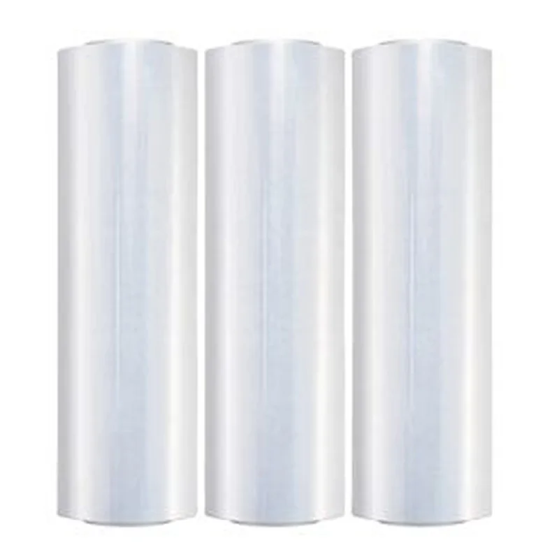 reusable Super Clear Wrap Film Pvc Lamination Stretch Cling Shrink Roll Pvc Films For Food Manufacturer