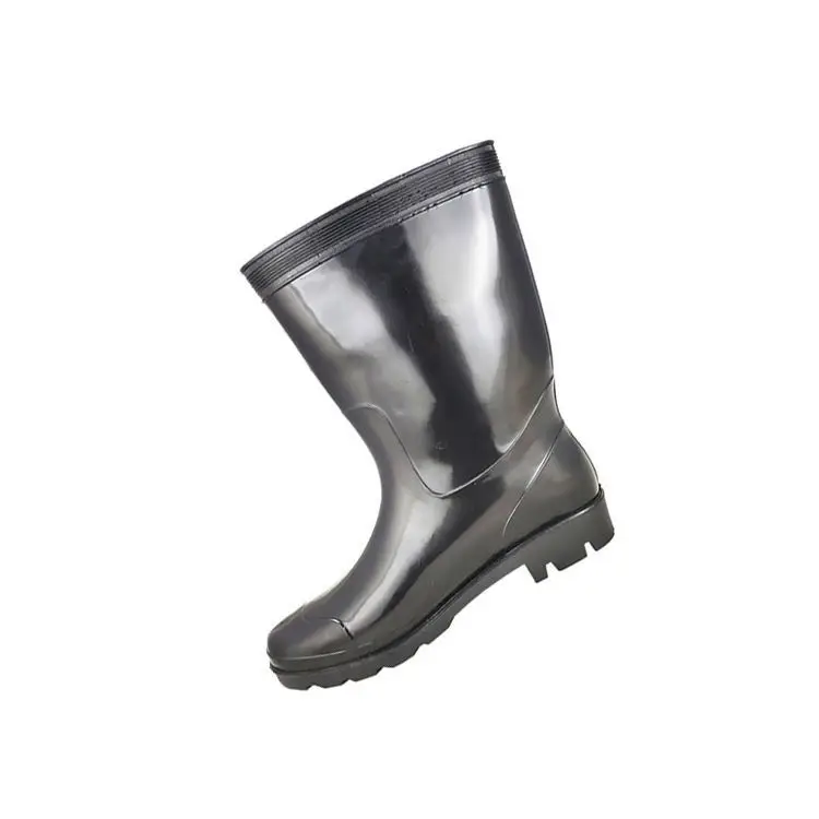 Anti slip waterproof woman man short rain boots light weight rain garden boots adult rain boot