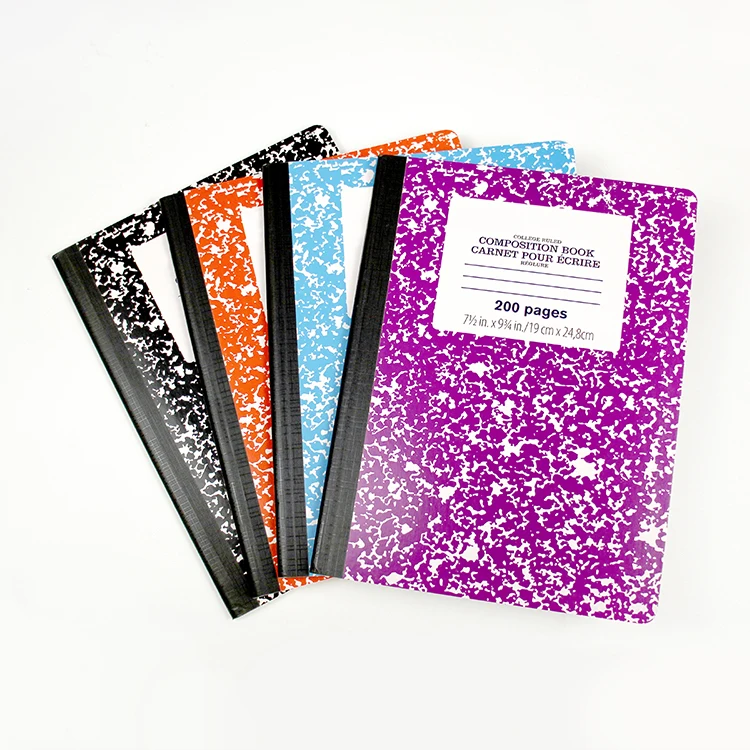 Custom oem china sewing notebook colorful design kraft paper sewing binding notebook