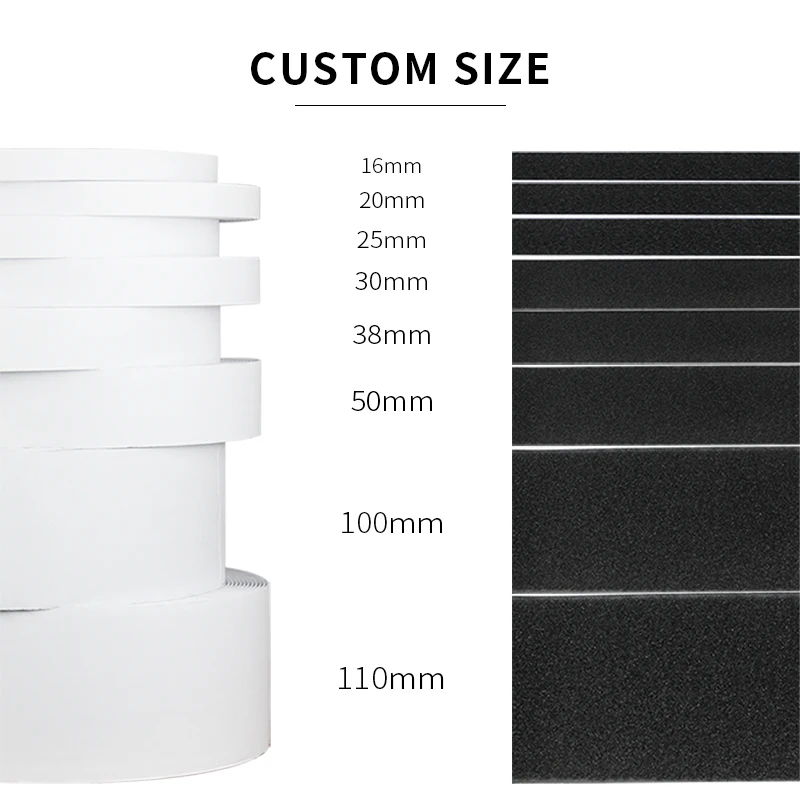 Mesh Adhesive Hook and Loop Tape Heavy Duty Excellent Adhesion High Viscosity Velcroes Straps Textile Customized 15mm 20mm 30mm