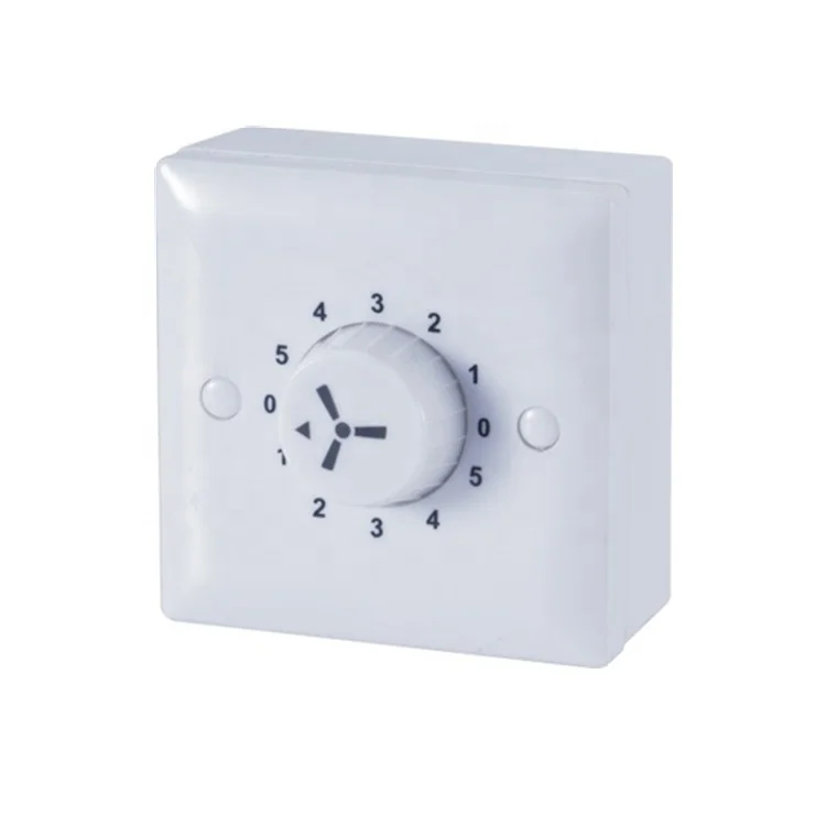 OEM логотип трафаретная печать 5 скоростей конденсатор управление Потолочный Вентилятор Переключатель Регулятор