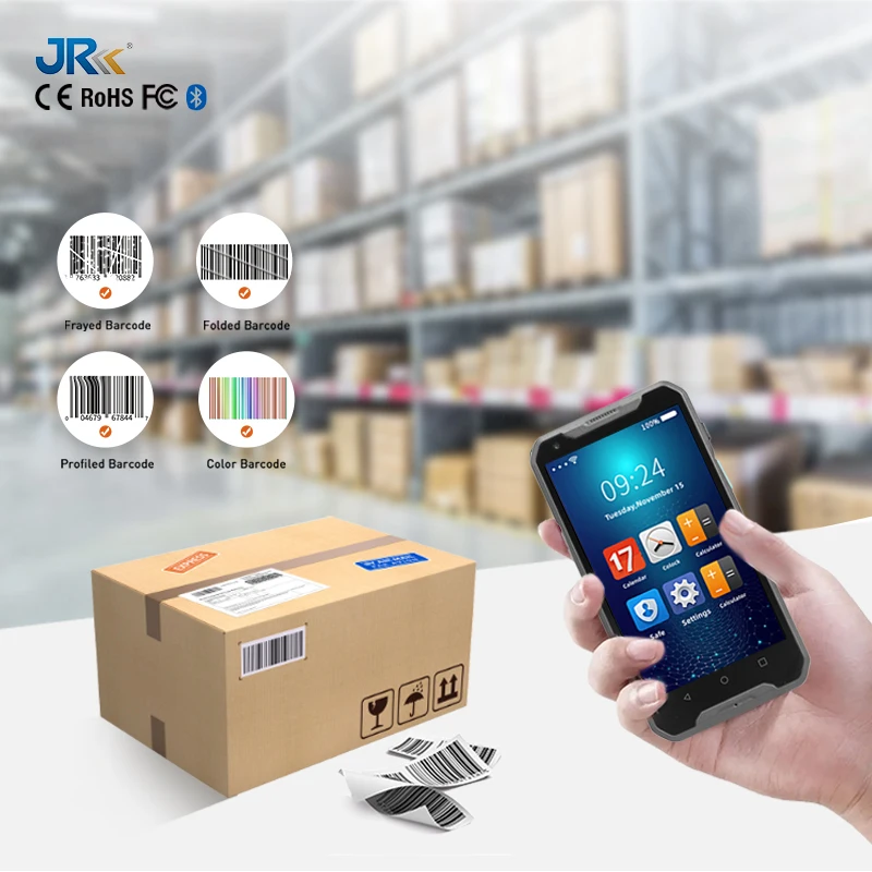 JR HC-PDA917 Rugged NFC Handheld Android PDA Smartphone with Battery Portable Scanner Scanner