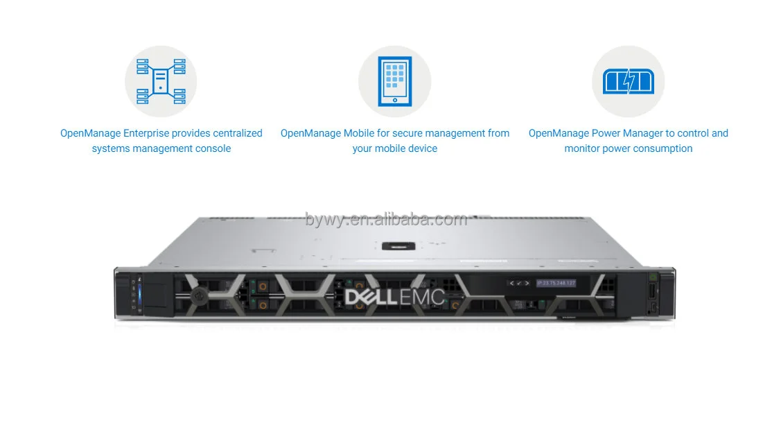 100% Brand New Original DELL PowerEdge R350 1U Xeon rack server