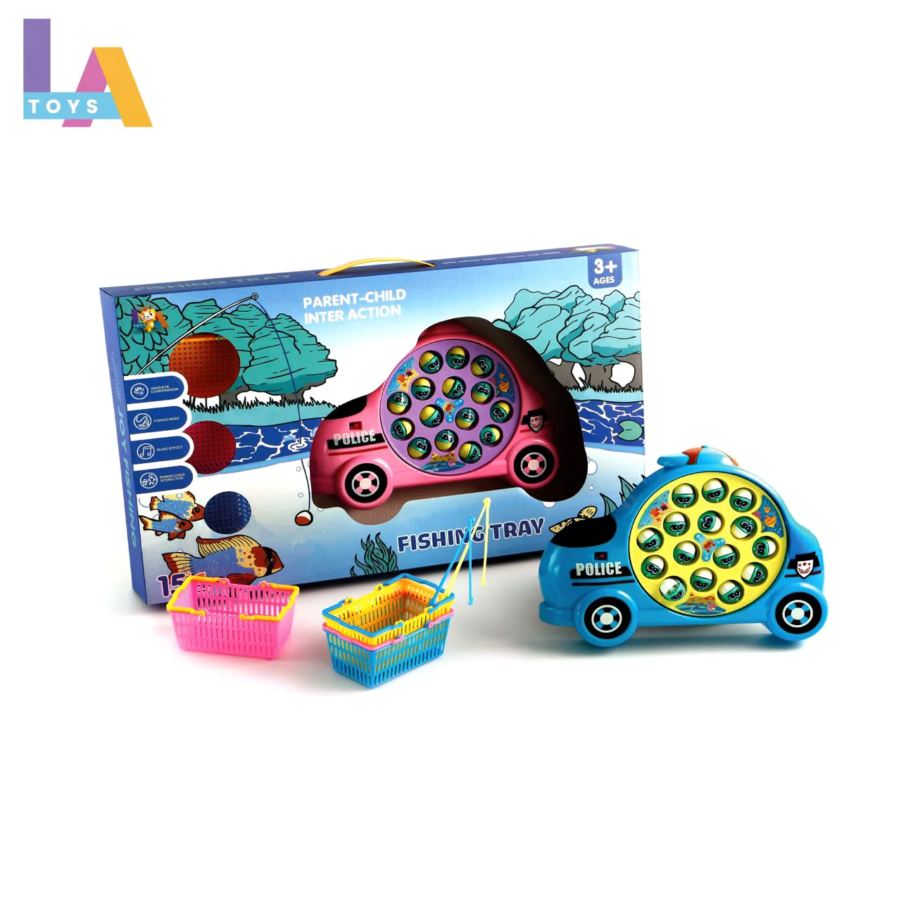 longthuy Factory manufacturing  Fish shape Magnet fishing toy for kids