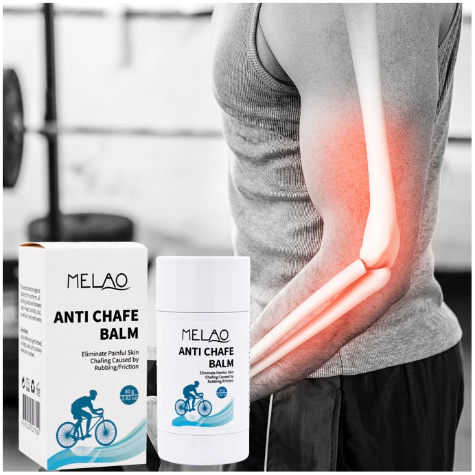 Private Label Eliminate Painful Skin Caused By Rubbing Friction Chafing Water Sweat Resistant Anti Chafe Balm Stick
