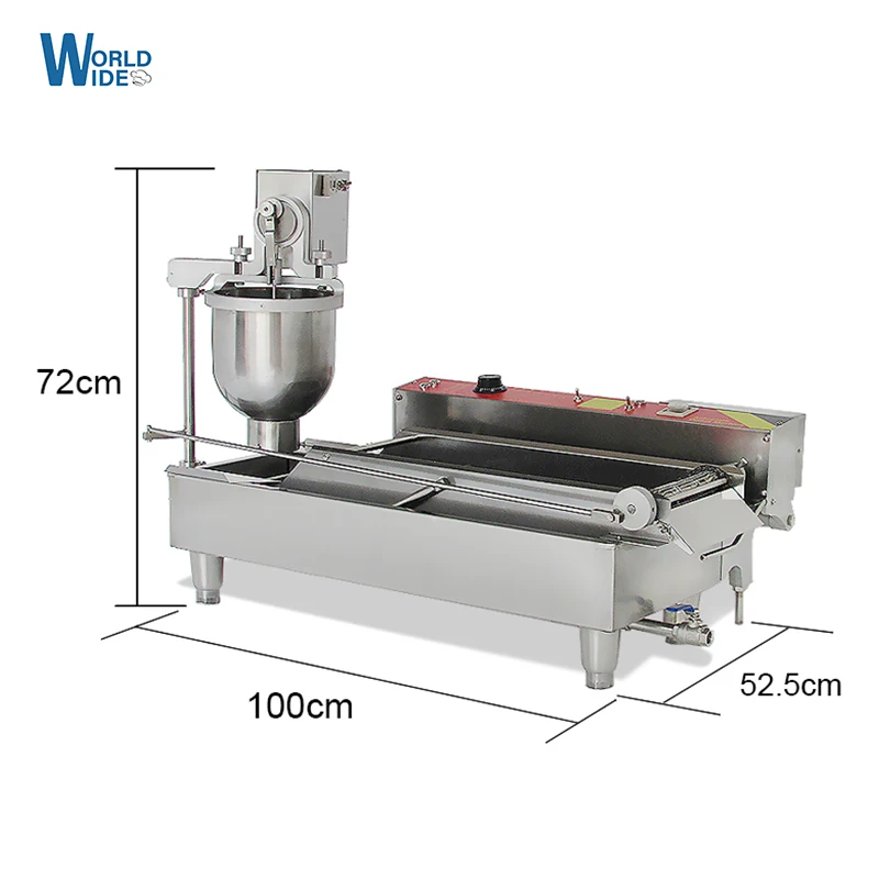 GOOPIKK Commercial Catering Equipment Automatic Mini Donut Making Machine 220V Electric Fryer Donut Machine