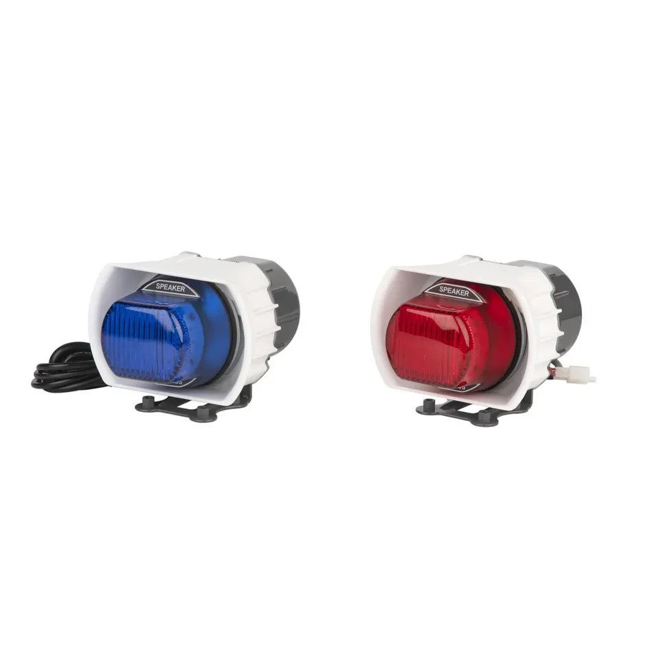 Senken High Quality Moto Strobe Front Warning Light Motorcycle Horns Siren Speaker