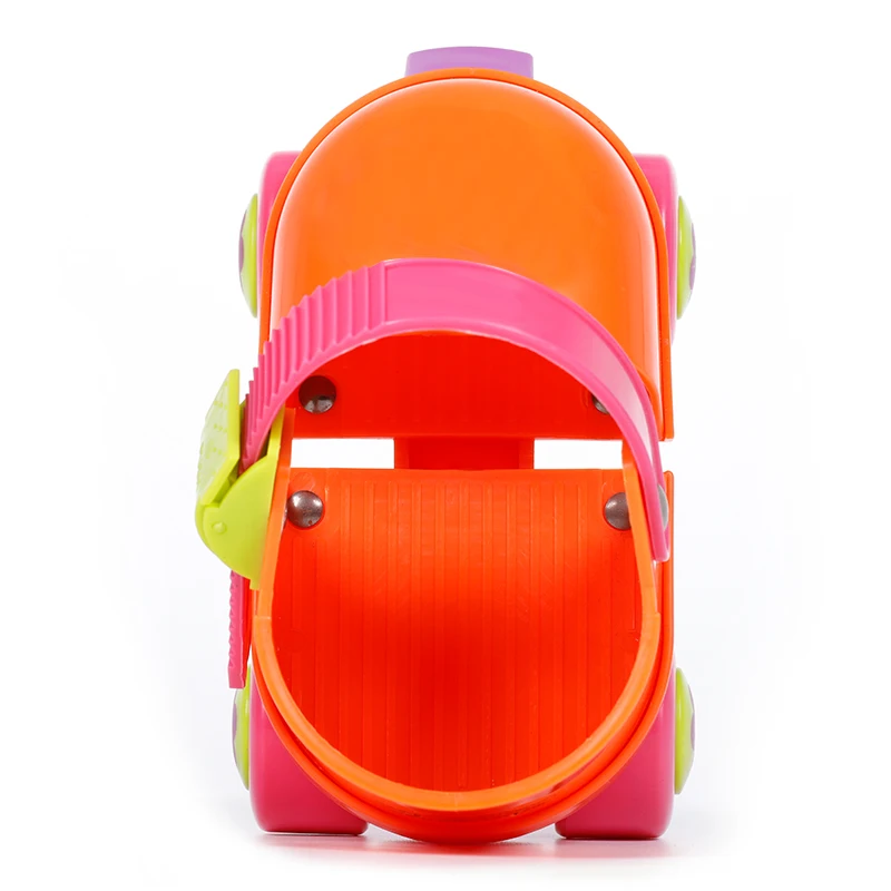 Customized Adjustable Sizes J6-J12 Kids Roller Skate Shoes Quad Skates for Children Age 3-6 Years 27.5*10*24 9506702000 HS-K009