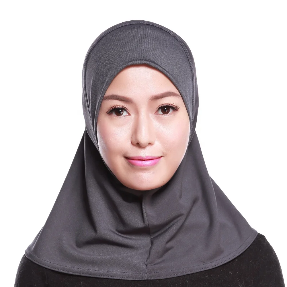 High quality fashion design for women muslim hijab dubai pure color mini hijab scarf
