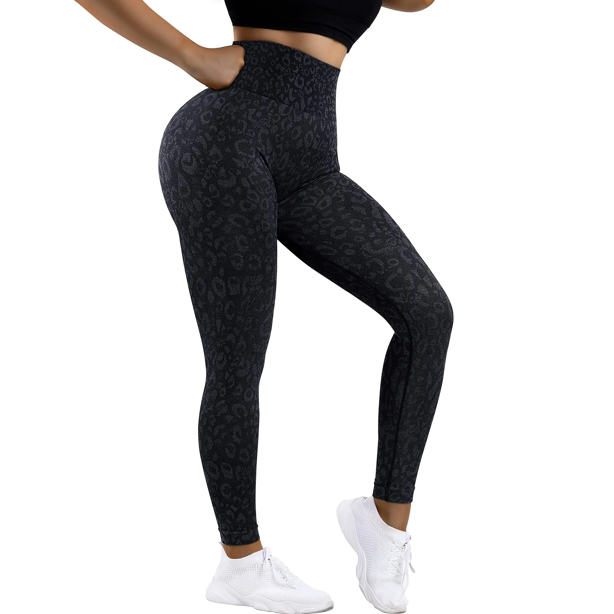 2022 Soft High Waist Sin Costura Yoga Pant Sports Legging Sexy Tights Woman  Active Wear Leggings