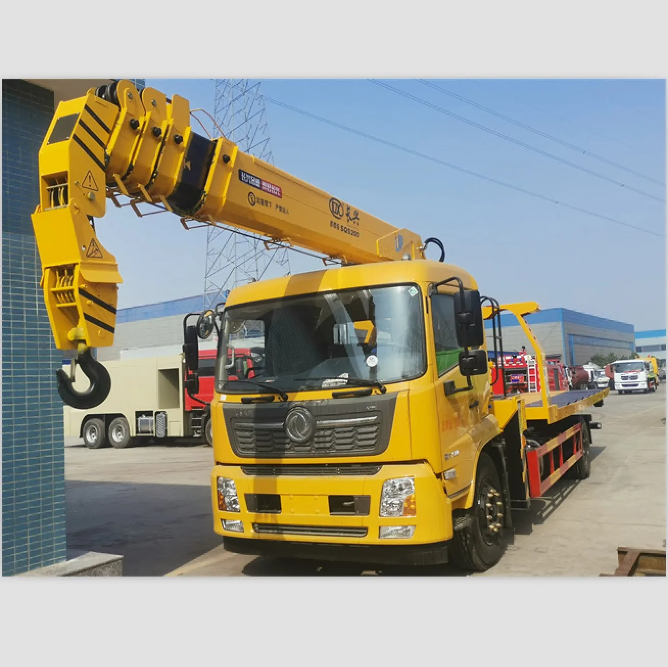 Boom Arm Crane Truck Truck Mounted Crane Crane With Truck Hydraulic