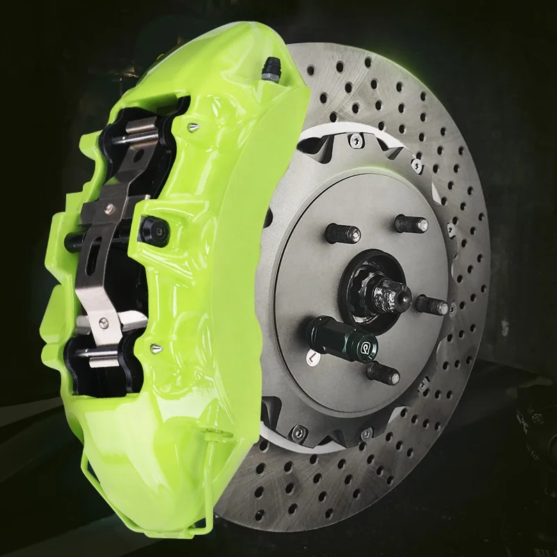 Factory Wholesale Brakes Big 6 Pot CTSV6 Drilled Brake Rotors upgrade calipers For honda civic eg 92-95