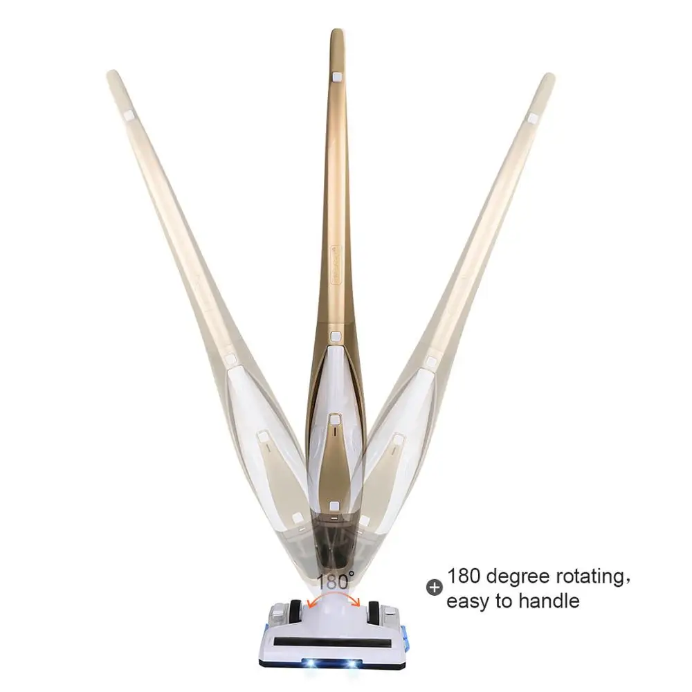4 in 1 rechargeable sweeper, mop, stick vacuum cleaner and Handheld Cordless Vacuum Cleaner golden