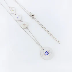 Fashion 925 Sterling Silver Eye Of Horus Necklace Wholesale Alibaba Jewellery Manufacturers Malaysia