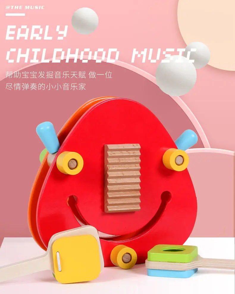 New Arrival Educational Play kids Wooden Xylophone Musical Instrument Set Toy For Kids