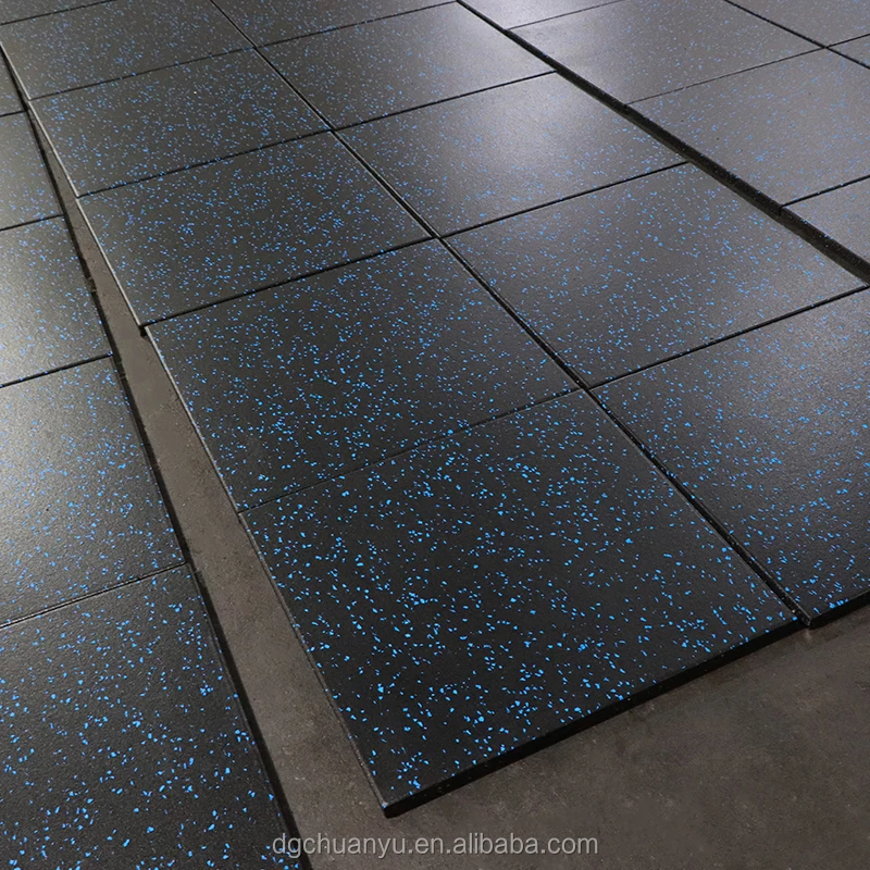 Factory High Quality Gym Rubber Flooring Tiles Rubber Slope for Fitness Weight Area