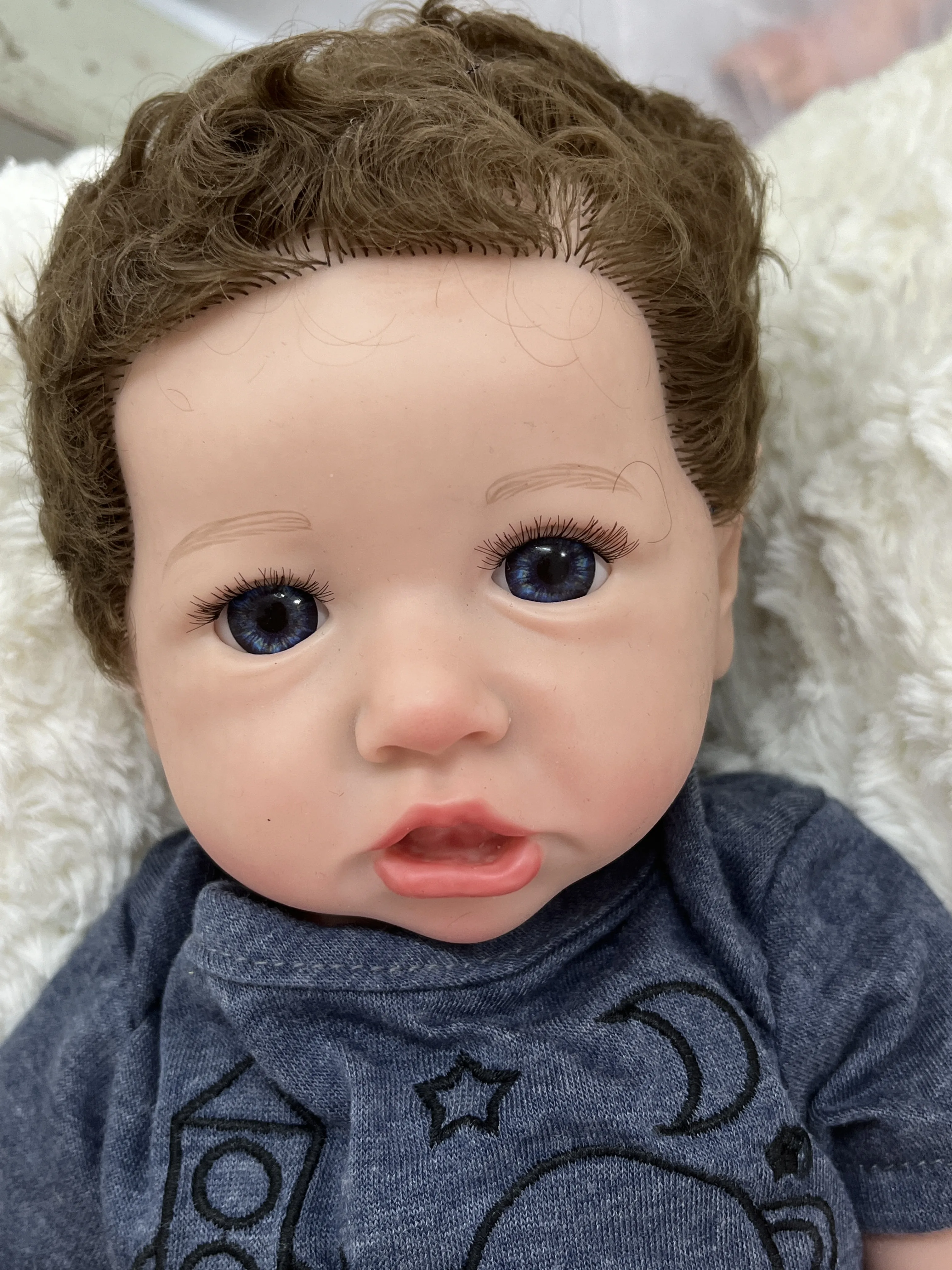 Direct factory High Quality Handmade Art Doll 16 Inch Fashion Silicone Platino Reborn baby dolls for girls