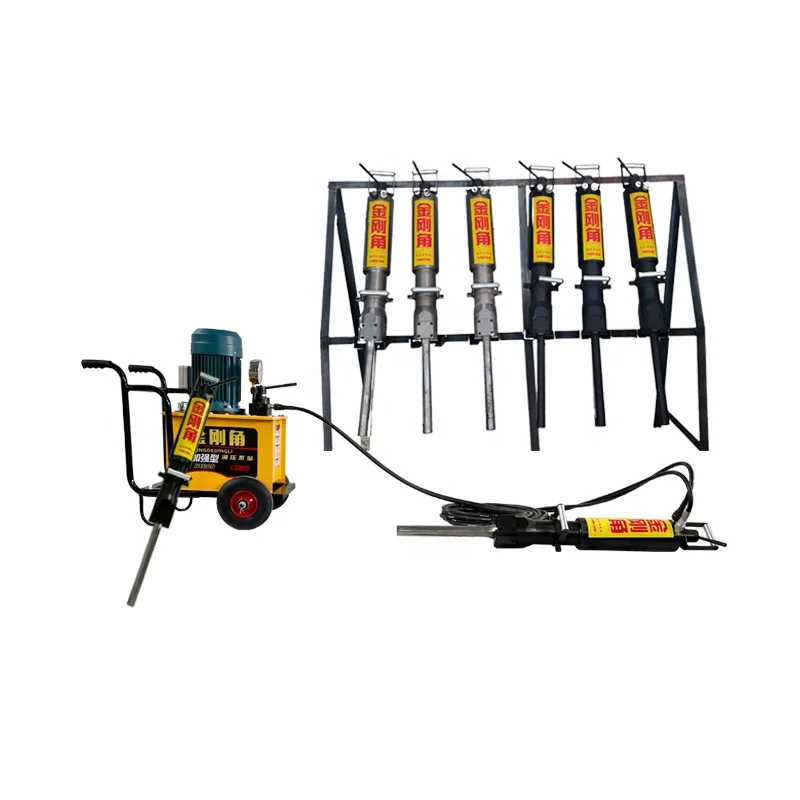 Electric or diesel  powered rock splitter,hydraulic  rock splitter