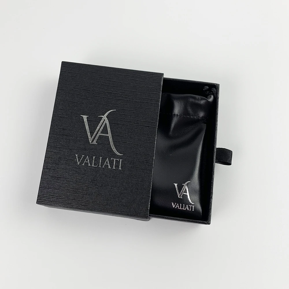
Custom pull out boxes black drawer Cardboard paper jewelry packaging box with logo 